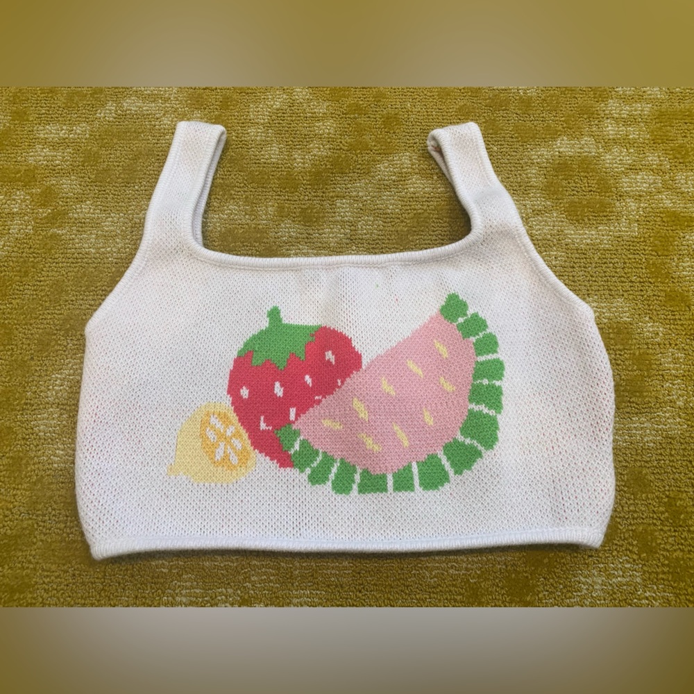 Pepper Mayo S/M crop top